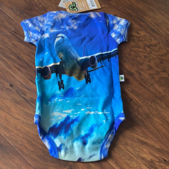 NWT INCHWORM ALLEY AIRPLANE BODYSUIT - Picture 3 of 3